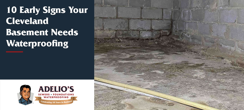 Cleveland Basement Needs Waterproofing